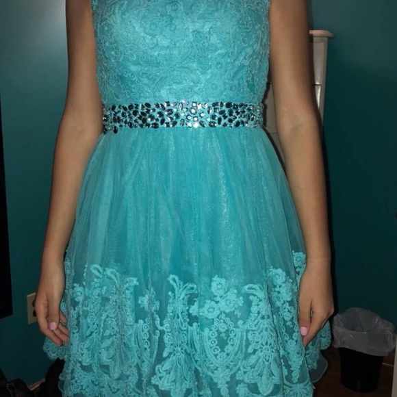 Sherri Hill Dresses & Skirts - Light blue Sherri Hill prom dress!